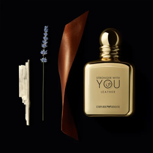 ARMANI - Stronger With You Leather EDP 100ml - imagine 3